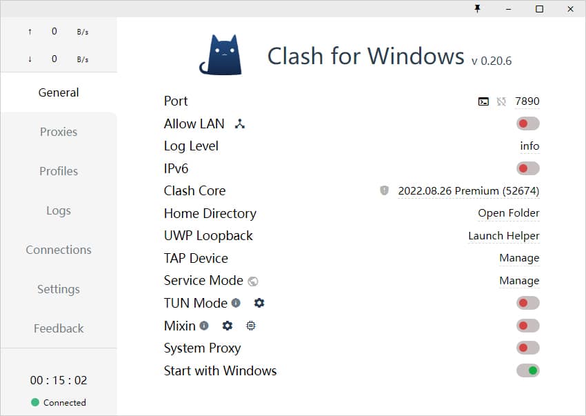 Clash for Windows 开机自动启动